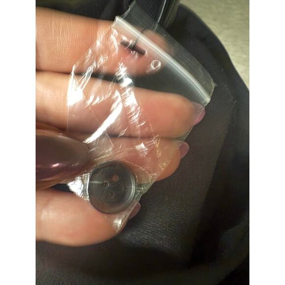 ASTR the label black Boyfriend Criss Cross Pleated Wide Leg Pants size XL NWT - Picture 8 of 10